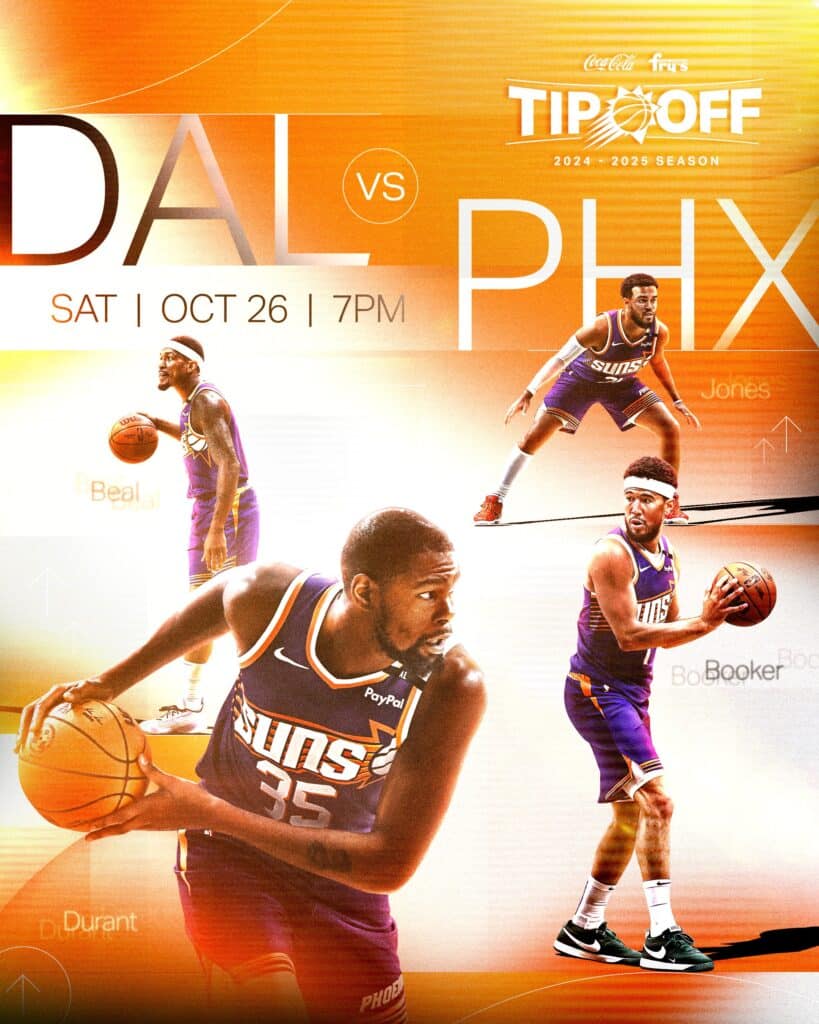 Phoenix Suns vs Dallas Mavericks: los mejores jugadores de los Suns dirán presente esta noche.