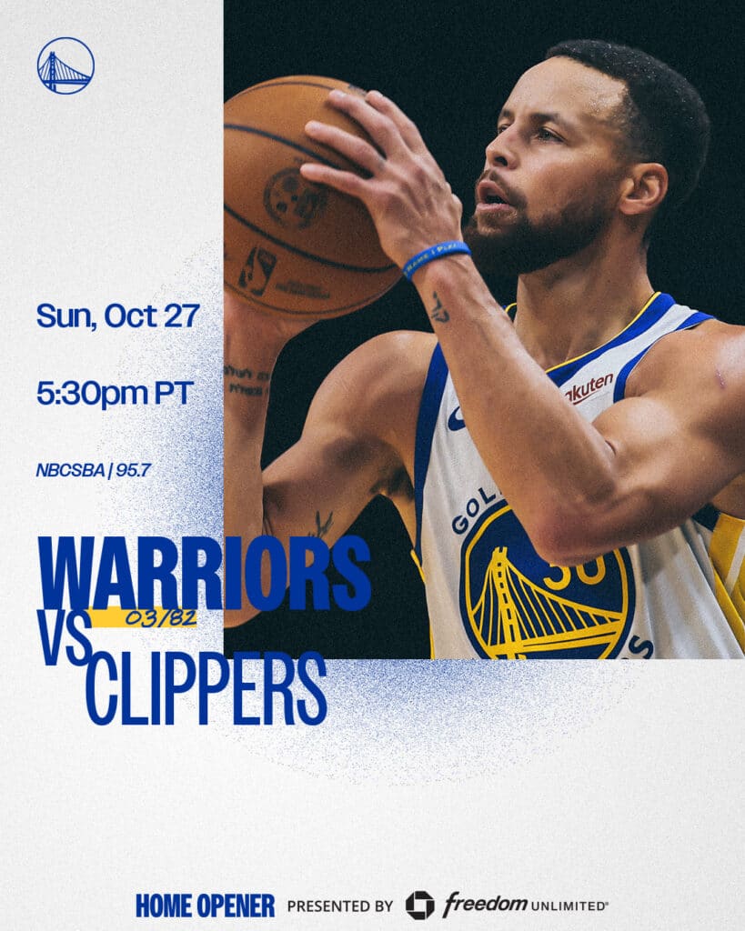 Golden State Warriors vs Los Ángeles Clippers, un partido de "figuras" en la jornada de este domingo en la NBA.