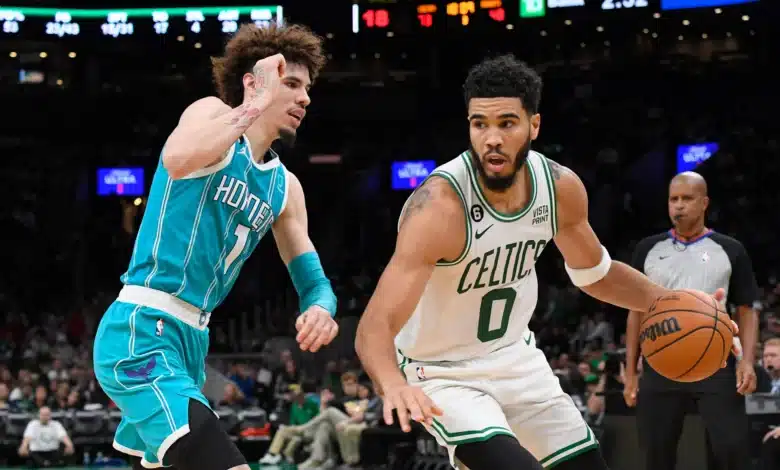 Charlotte Hornets vs Boston Celtics, uno de los partidos interesantes por ver en la jornada de viernes de la NBA.