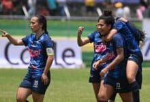 Aisha Solorzano en Unifut de Guatemala.