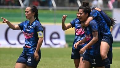 Aisha Solorzano en Unifut de Guatemala.