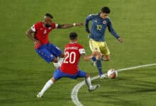 James Rodríguez Colombia vs. Chile