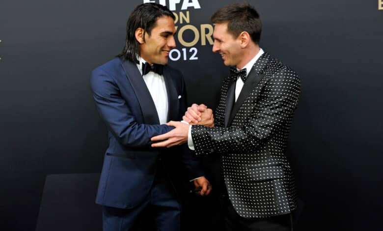 Radamel Falcao Balón de Oro 2012