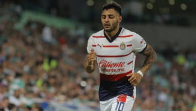 Con Chivas, Alexis Vega sumó 28 goles en 147 partidos.