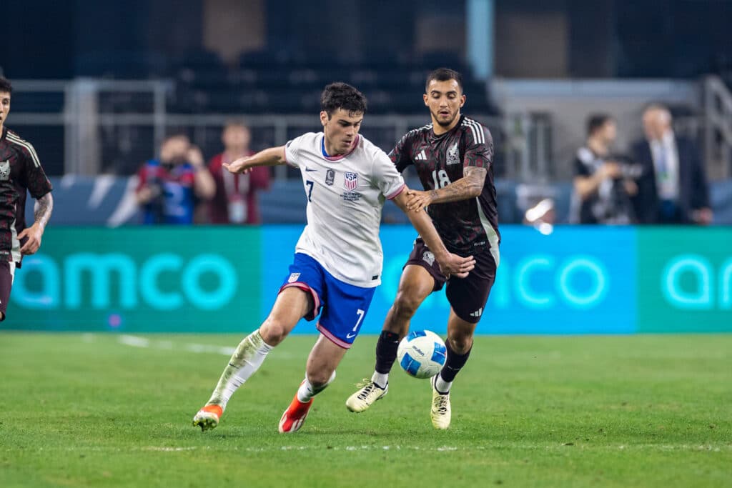 México vs EUA en el Estadio Akron.