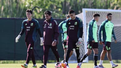 La Selección Mexicana Sub23 en un entrenamiento previo al duelo ante Países Bajos.