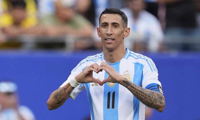 Ángel Di María no olvida su paso por la Selección Argentina