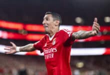 Ángel Di María presente en el duelo entre Benfica vs. Atlético Madrid por la Champions League