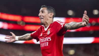 Ángel Di María presente en el duelo entre Benfica vs. Atlético Madrid por la Champions League