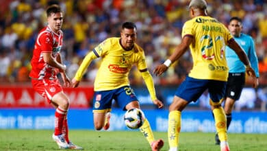 Erick Sánchez con la playera del América en el AP2024.