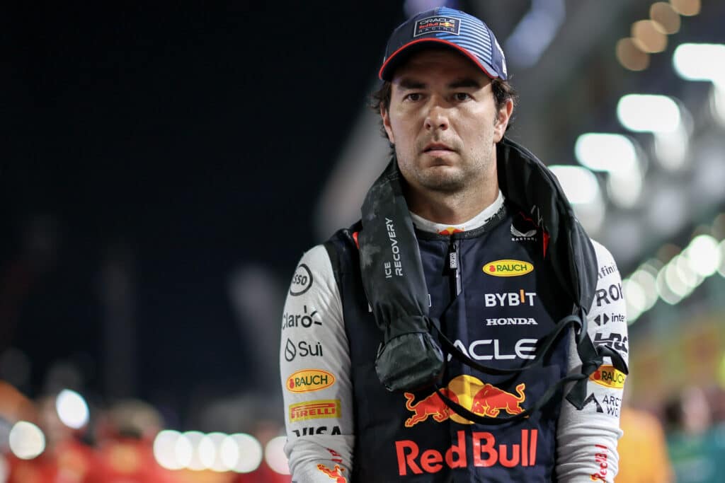 Checo Pérez en el GP de Singapore.