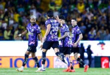 En la Liga MX, Rodrigo Aguirre suma cuatro goles en 315 minutos disputados con la playera del América en el AP 2024.