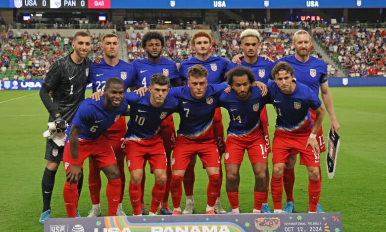 Estados Unidos vs México, sin cinco jugadores de USA.