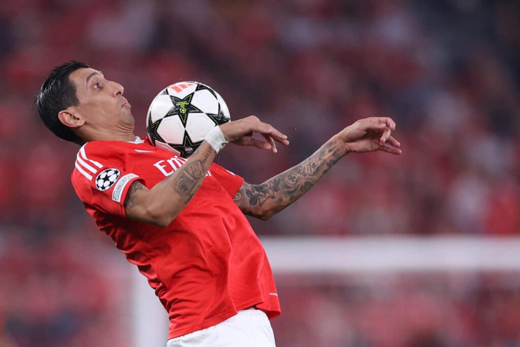 Ángel Di María, presente en un nuevo compromiso del Benfica