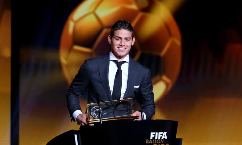 James Rodríguez Balón de Oro 2014