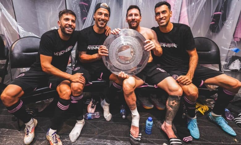 Lionel Messi, otra vez campeón con el Inter Miami