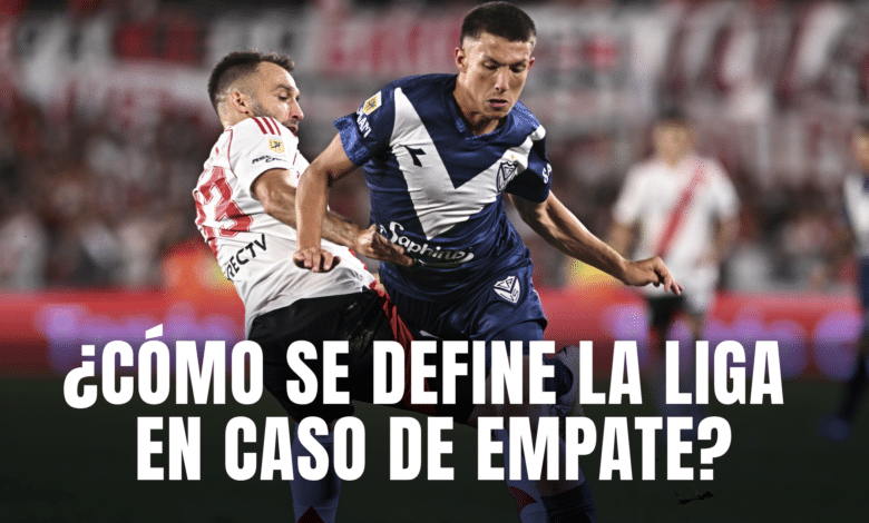 Vélez lidera la Liga Profesional, pero tiene a Huracán cerca, ¿qué pasa si empatan en puntos al final?