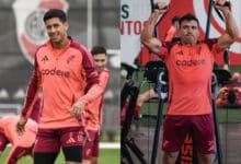 Maxi Meza y Marcos Acuña, listos para regresar en River