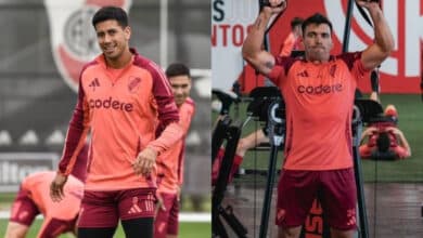 Maxi Meza y Marcos Acuña, listos para regresar en River