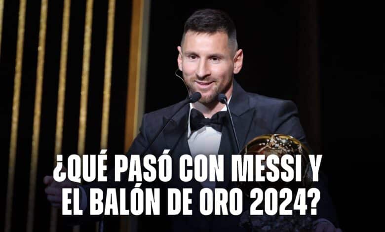 Lionel Messi, el gran ausente en el Balón de Oro 2024