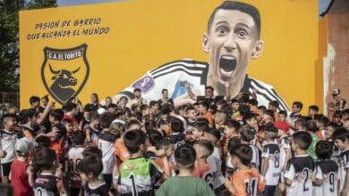 Ángel Di María ya tiene nuevo mural en Rosario