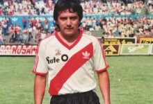 Omar Palma vistió la camiseta de River entre 1987 y 1989