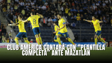 Club América contará con plantilla completa para enfrentar a Mazatlán FC