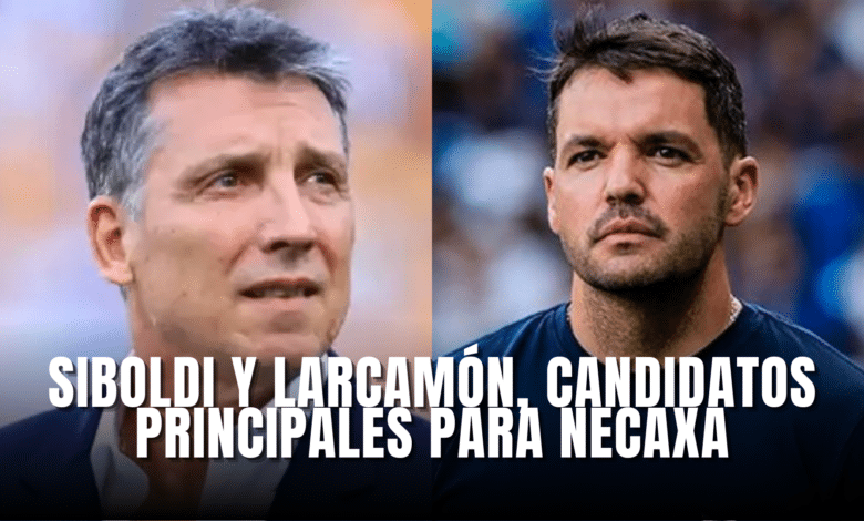 Siboldi y Larcamón, principales candidatos para asumir a DT de Necaxa