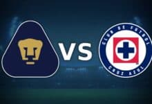 Pumas vs Cruz Azul por la J14 del futbol mexicano.