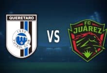 Querétaro vs Juárez por la fecha 15 del futbol mexicano.