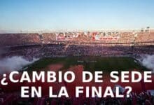 Cambio de sede en la final de la copa libertadores