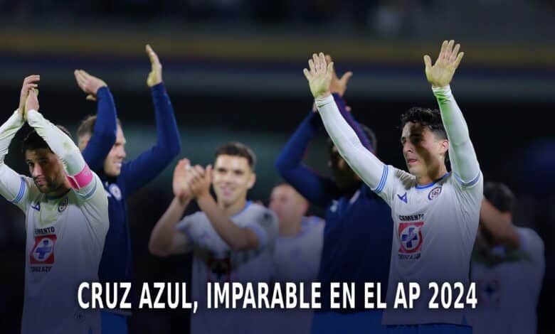 Cruz Azul amarra el liderato del AP 2024.