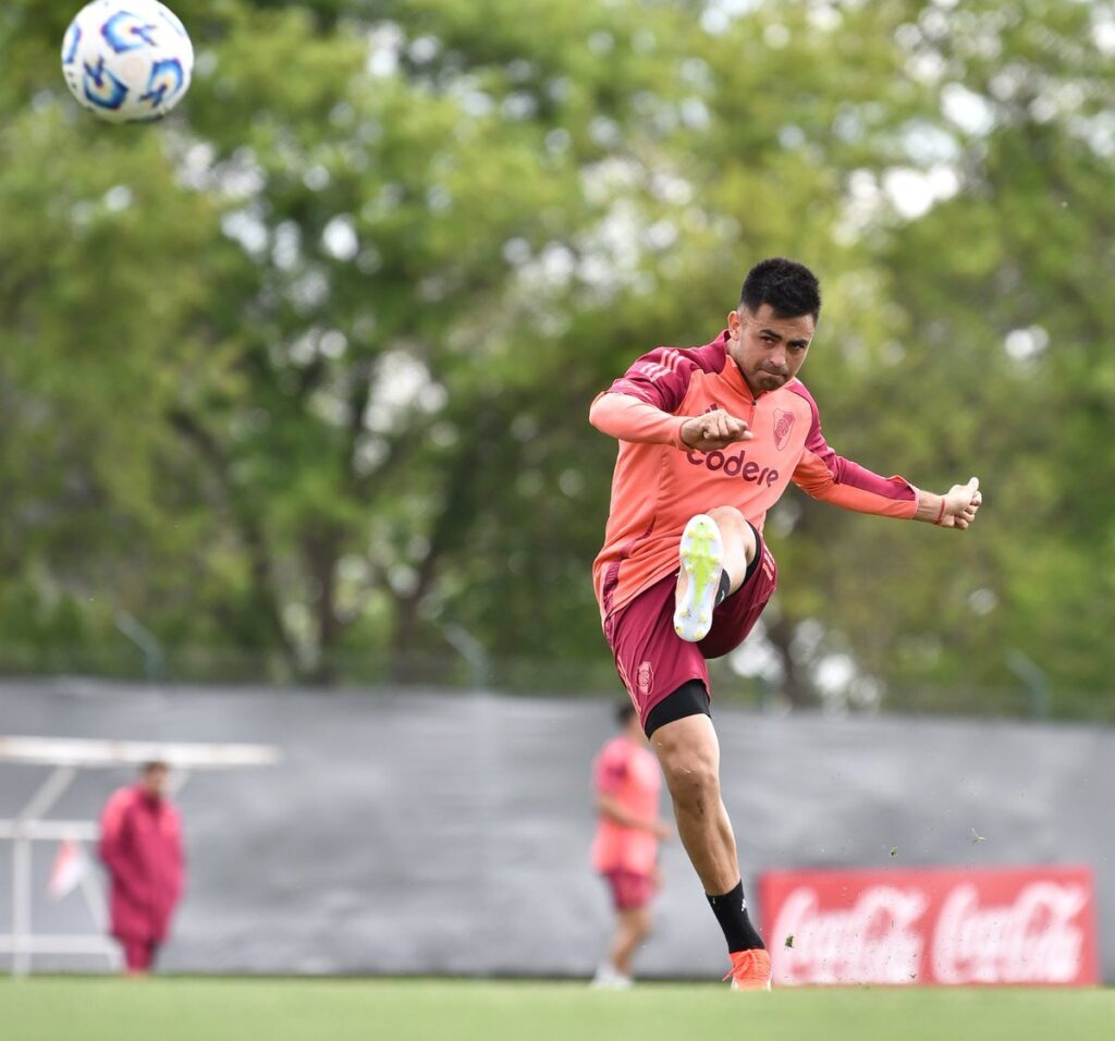 El Pity podría sumar minutos en el partido entre River vs. Vélez