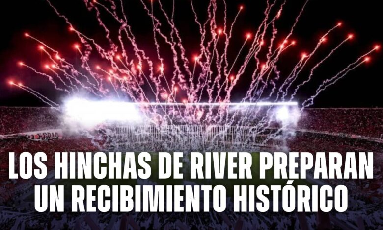 Un recibimiento histórico para River vs. Atlético Mineiro