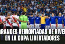 Grandes remontadas de River en la Copa Libertadores