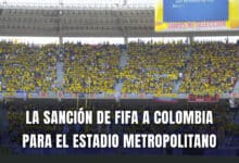 Sanción de Fifa a Colombia