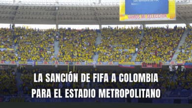 Sanción de Fifa a Colombia