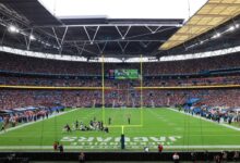 Wembley Stadium es el lugar que más partidos de la NFL albergó por fuera de Estados Unidos.