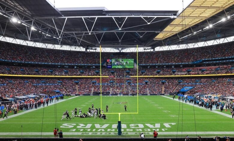 Wembley Stadium es el lugar que más partidos de la NFL albergó por fuera de Estados Unidos.