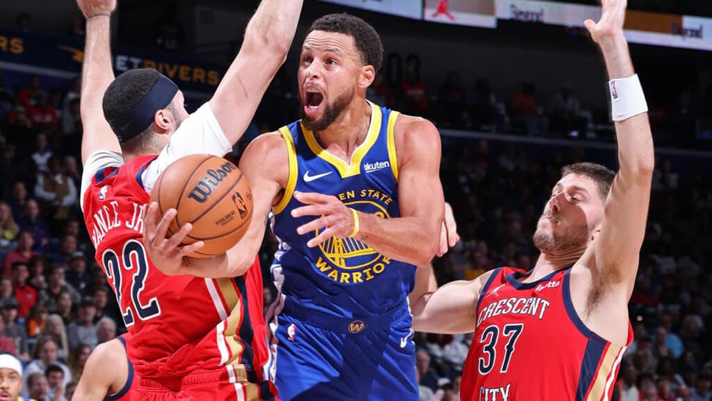 Golden State Warriors vs New Orleans Pelicans será el cierre de la jornada de este martes en la NBA.