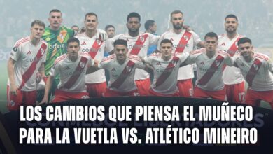 El probable 11 de River vs Atlético Mineiro