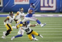 Pittsburgh Steelers vs New York Giants será el cierre de la jornada de lunes de la NFL.