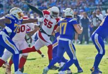 Arizona Cardinals vs Los Ángeles Chargers será el partido final de la Semana 7 de la NFL.