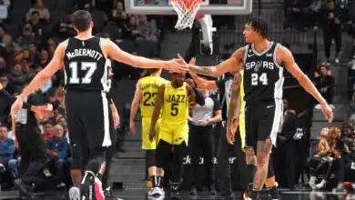 Utah Jazz vs San Antonio Spurs, uno de los partidos que tendrá la NBA este jueves.