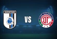 queretaro vs toluca: estadisticas en vivo