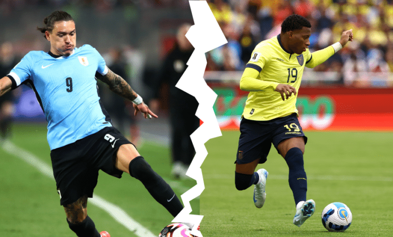 Uruguay vs Ecuador se ven las caras en el Estadio Centenario por las Eliminatorias 2024