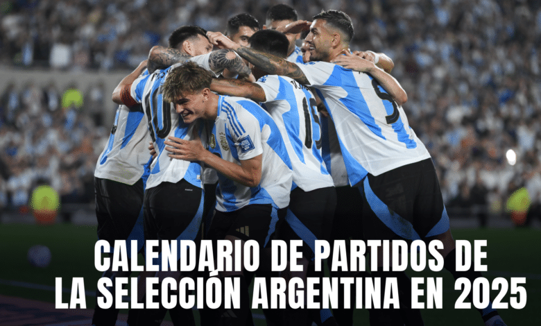 La Selección Argentina y un 2025 que estará cargado.