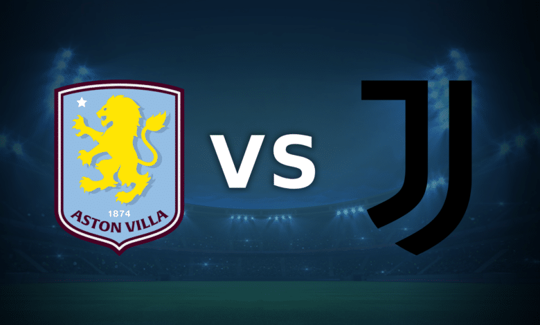 Aston Villa vs Juventus, duelo clave para la fase de grupos de la Champions League.