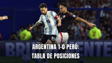 Agentina vs. Perú Eliminatorias sudamericanas