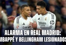 Alarma en Real Madrid: Kylian Mbappé y Jude Bellingham, posibles bajas para los próximos partidos